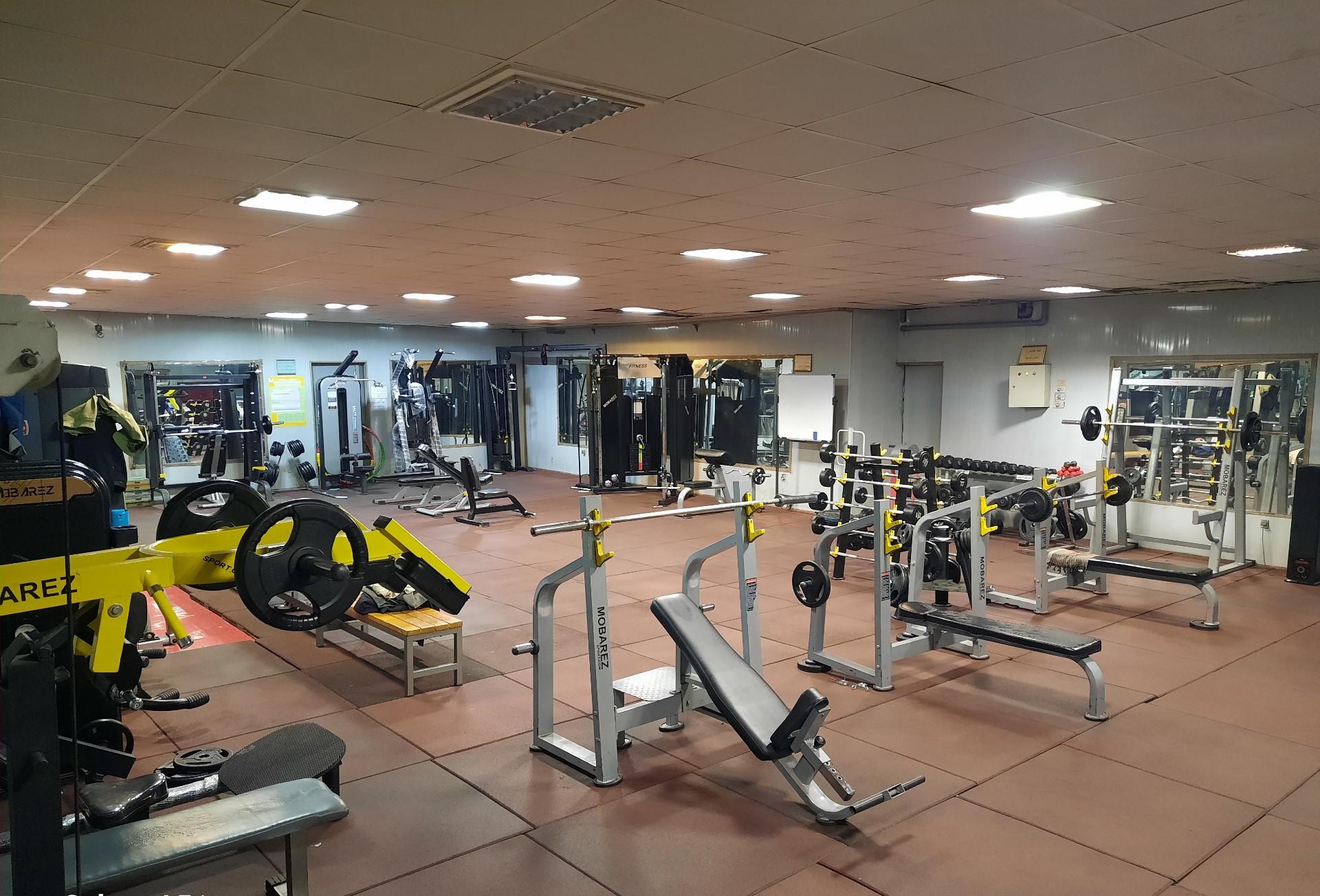 عکس سالن بدنسازی دانشگاه صنعتی خواجه نصیر