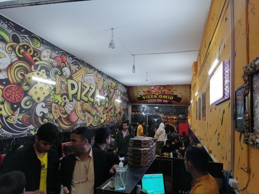 عکس پیتزا امید شعبه 2