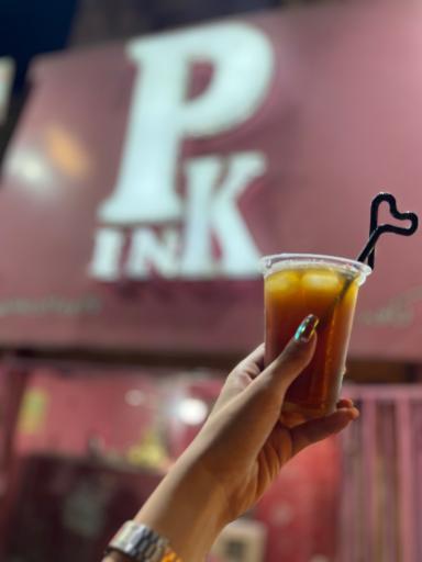 عکس کافه صورتی