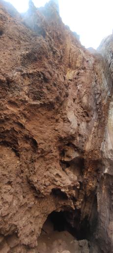 عکس غار رنگین کمان