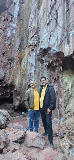 عکس غار رنگین کمان