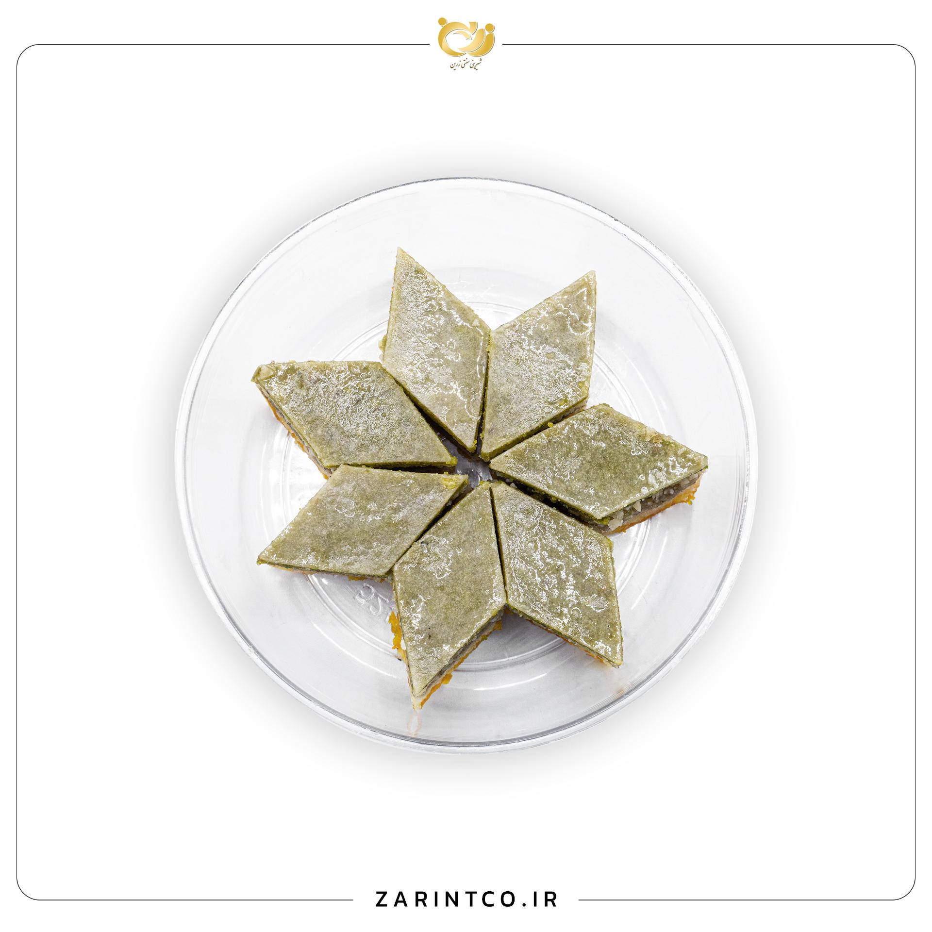 عکس شیرینی سنتی زرین