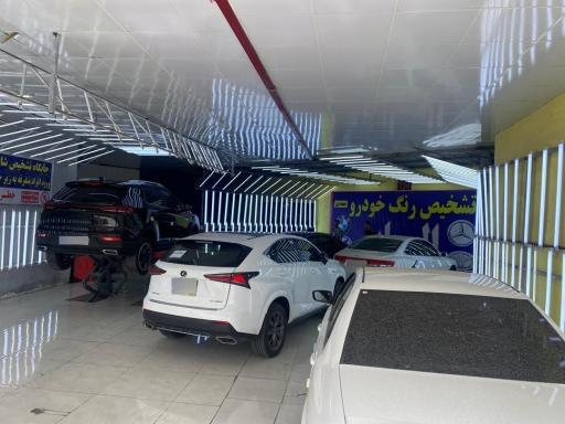 عکس تشخیص رنگ خودرو الهایی