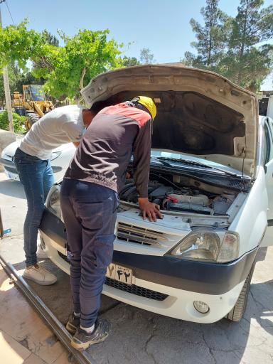 عکس سیم کشی و برق خودرو سعید