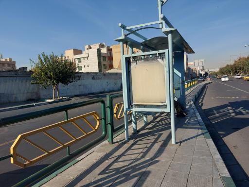 عکس ایستگاه اتوبوس امام علی