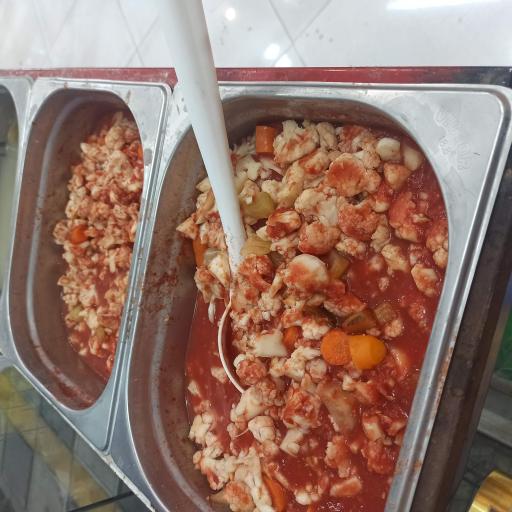 عکس ساندویچ سرد و سالاد بار مرکز پروتئین