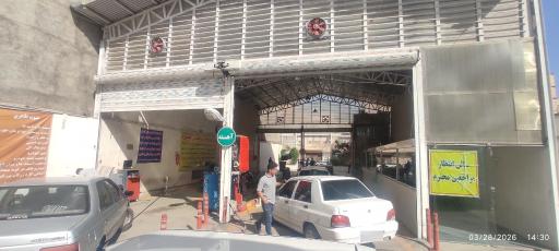 عکس معاینه فنی خودروهای سبک بهارستان