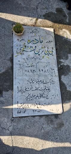 عکس مزار نرجس قزوینی