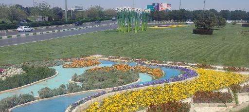 عکس فضای سبز قائم