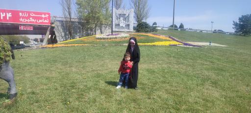 عکس فضای سبز قائم