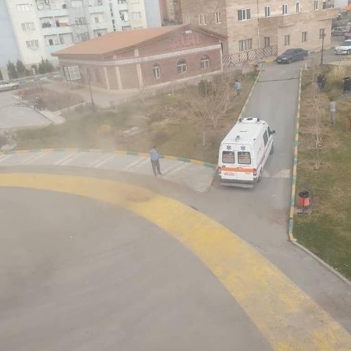 عکس باند هلی کوپتر اضطراری