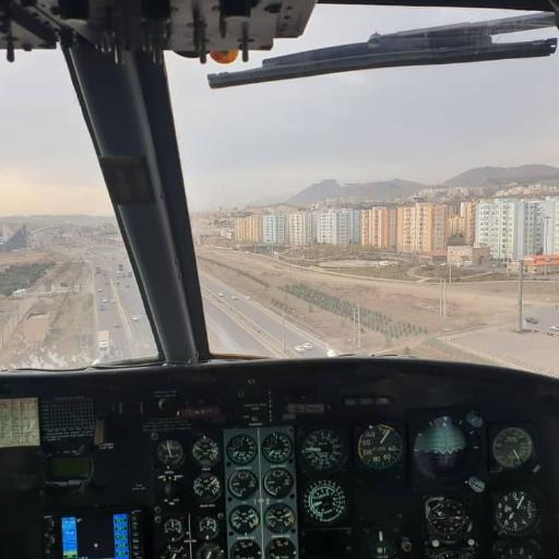 عکس باند هلی کوپتر اضطراری