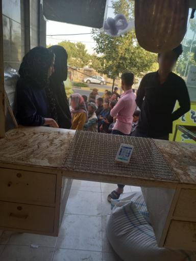 عکس نانوایی بربری مروارید