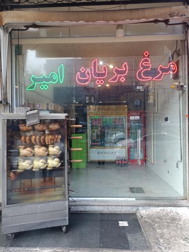 عکس مرغ بریان امیر