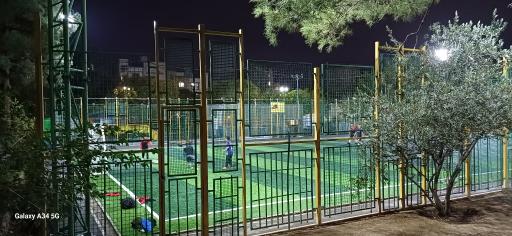 عکس زمین فوتبال بوستان فجر