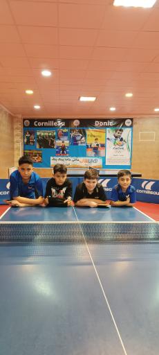 عکس خانه تنیس روی میز اندیشه