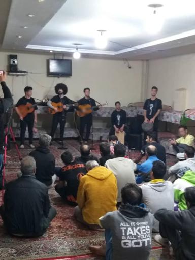 عکس کمپ ترک اعتیاد جمعیت آفتاب البرز