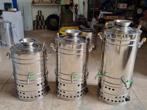 عکس سماور سازی نگین استیل