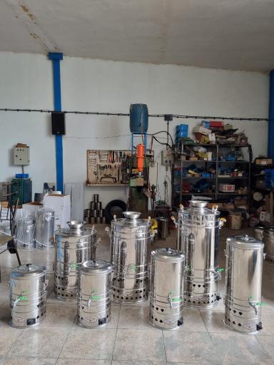 عکس سماور سازی نگین استیل