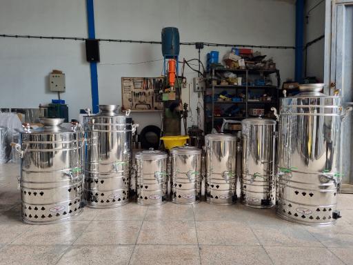 عکس سماور سازی نگین استیل