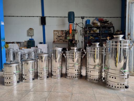 عکس سماور سازی نگین استیل