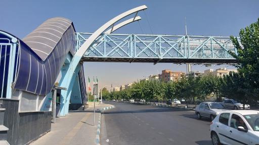 عکس پل عابر پیاده