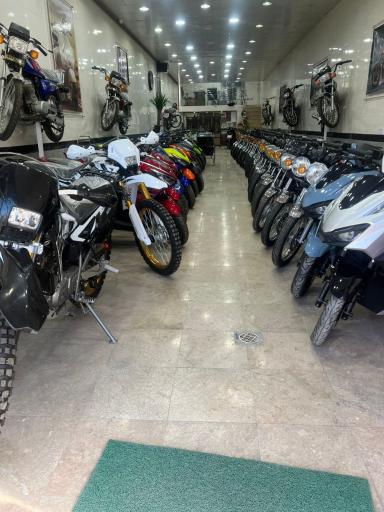 عکس موتور سیکلت وحید