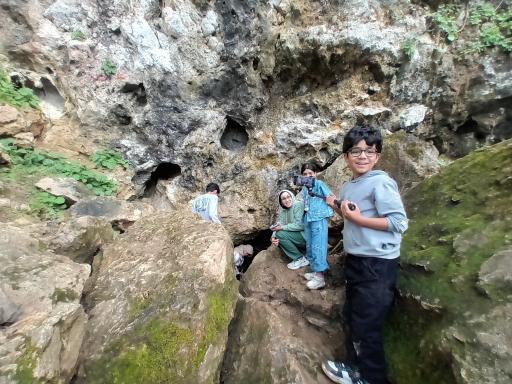 عکس غار آبی دانیال