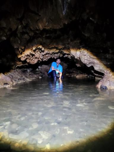 عکس غار آبی دانیال