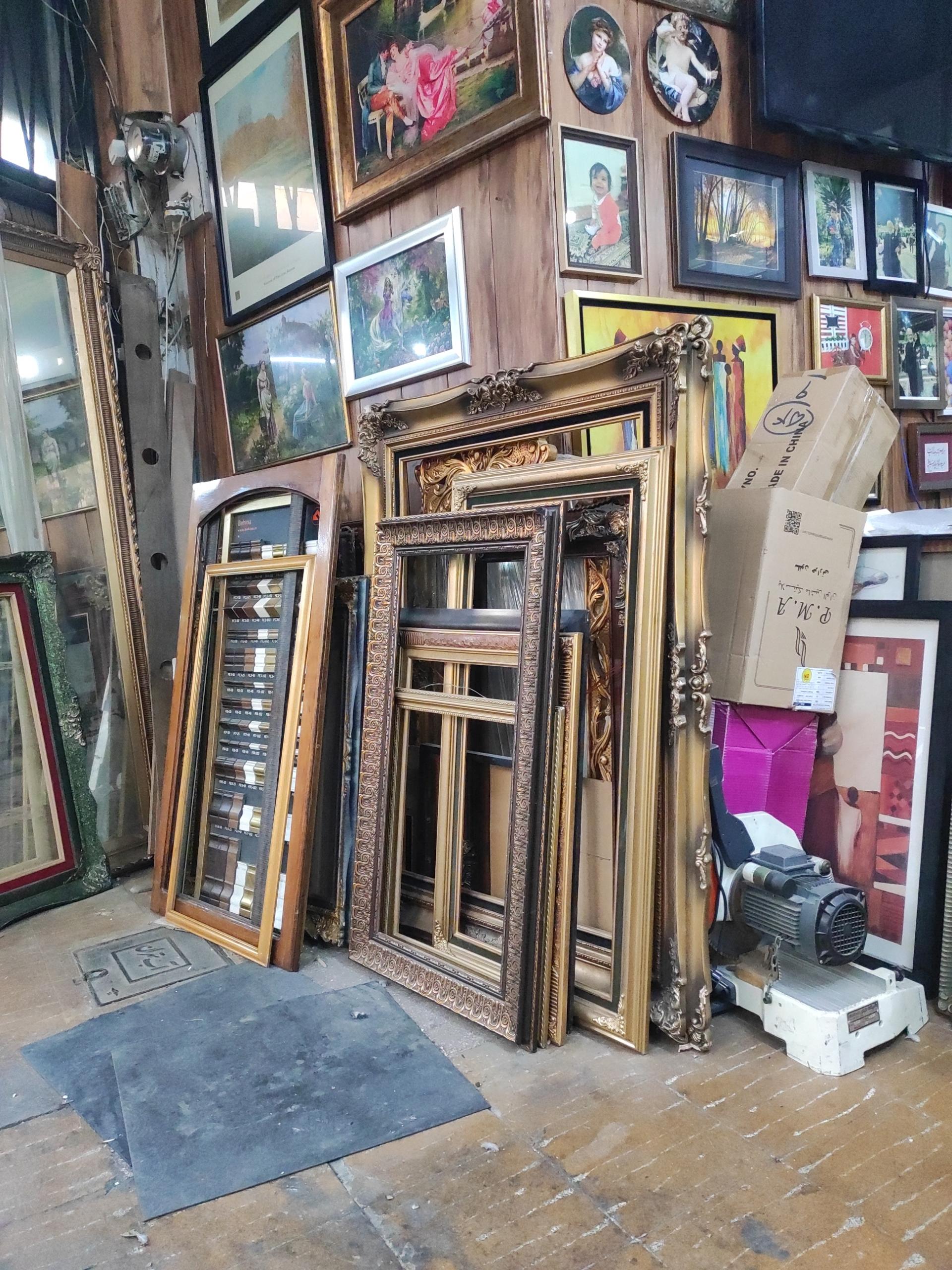 عکس قابسازی گلستان عظیمی