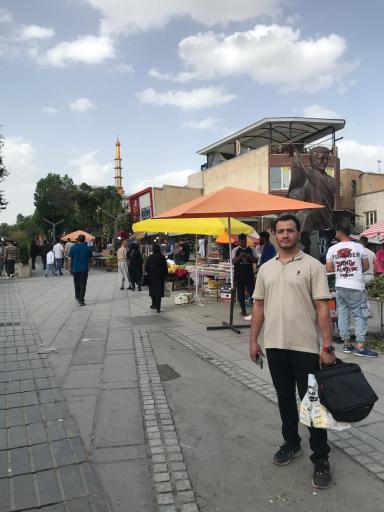 عکس بازار دست فروشان فردوسی