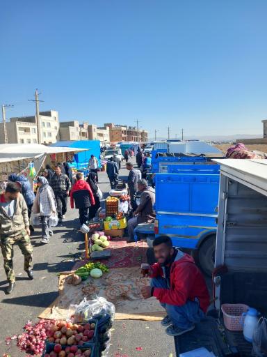 عکس بازار روز شهرستان کمیجان