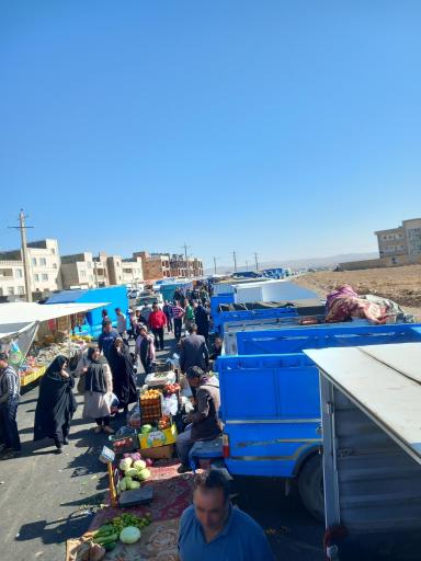 عکس بازار روز شهرستان کمیجان