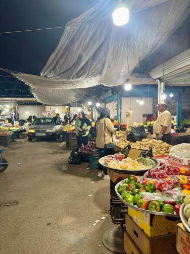 عکس بازار میوه و تره بار لشت نشا