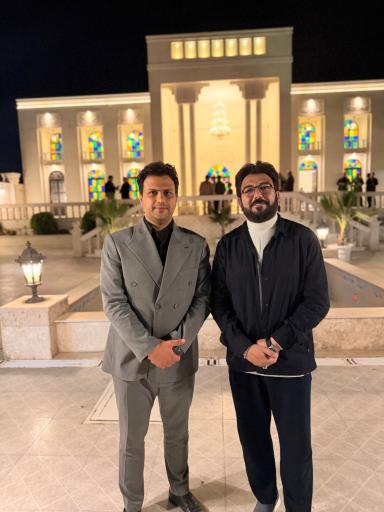 عکس باغ رستوران عمارت اعتمادی