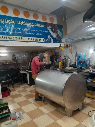 عکس خدمات جوشکاری و فروش اتصالات استیل  آرگون پیشرو