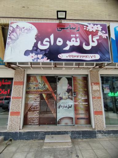 عکس سالن زیبایی گل نقره‌ای