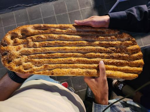 عکس نانوایی بربری اقدسیه