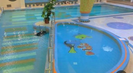 عکس استخر خانواده