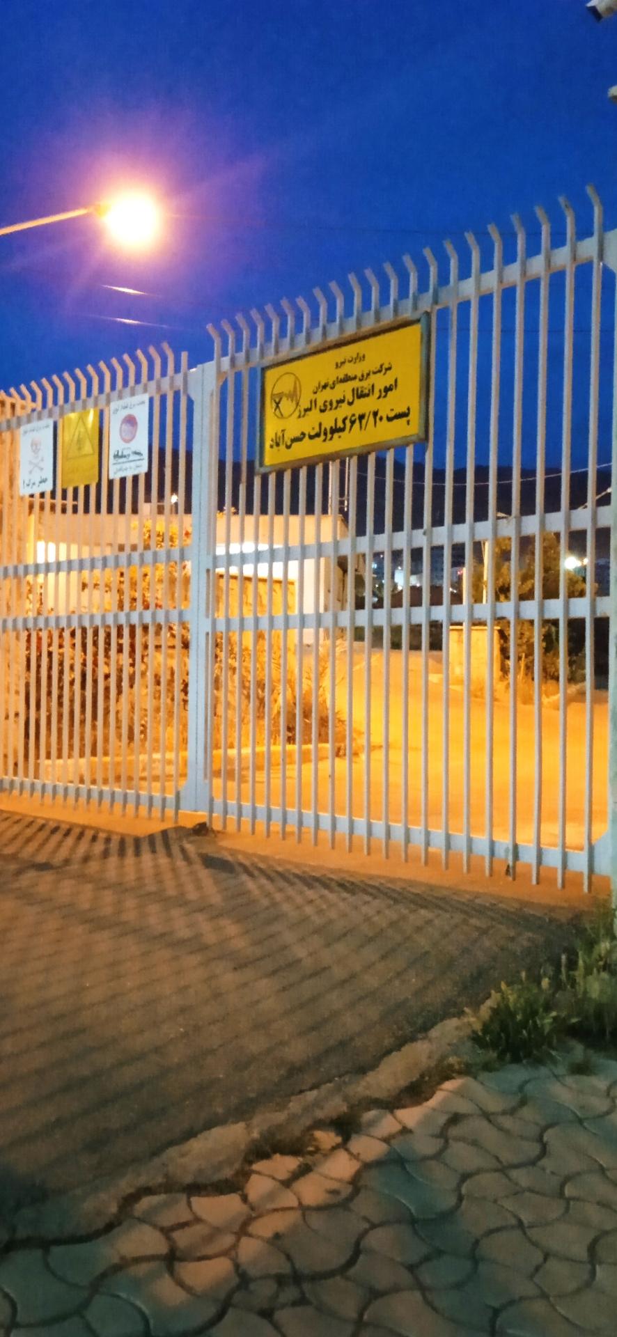 عکس پست ۶۳/۳۰کیلوولت حسن آباد