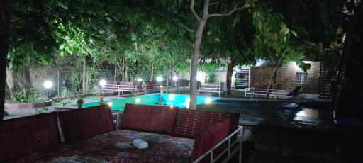 عکس باغ رستوران چشم انداز