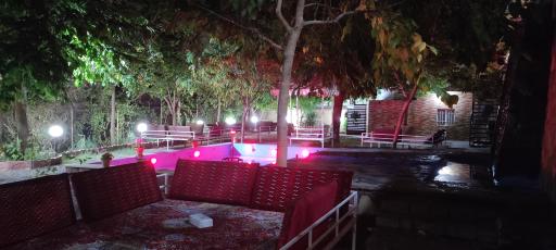 عکس باغ رستوران چشم انداز