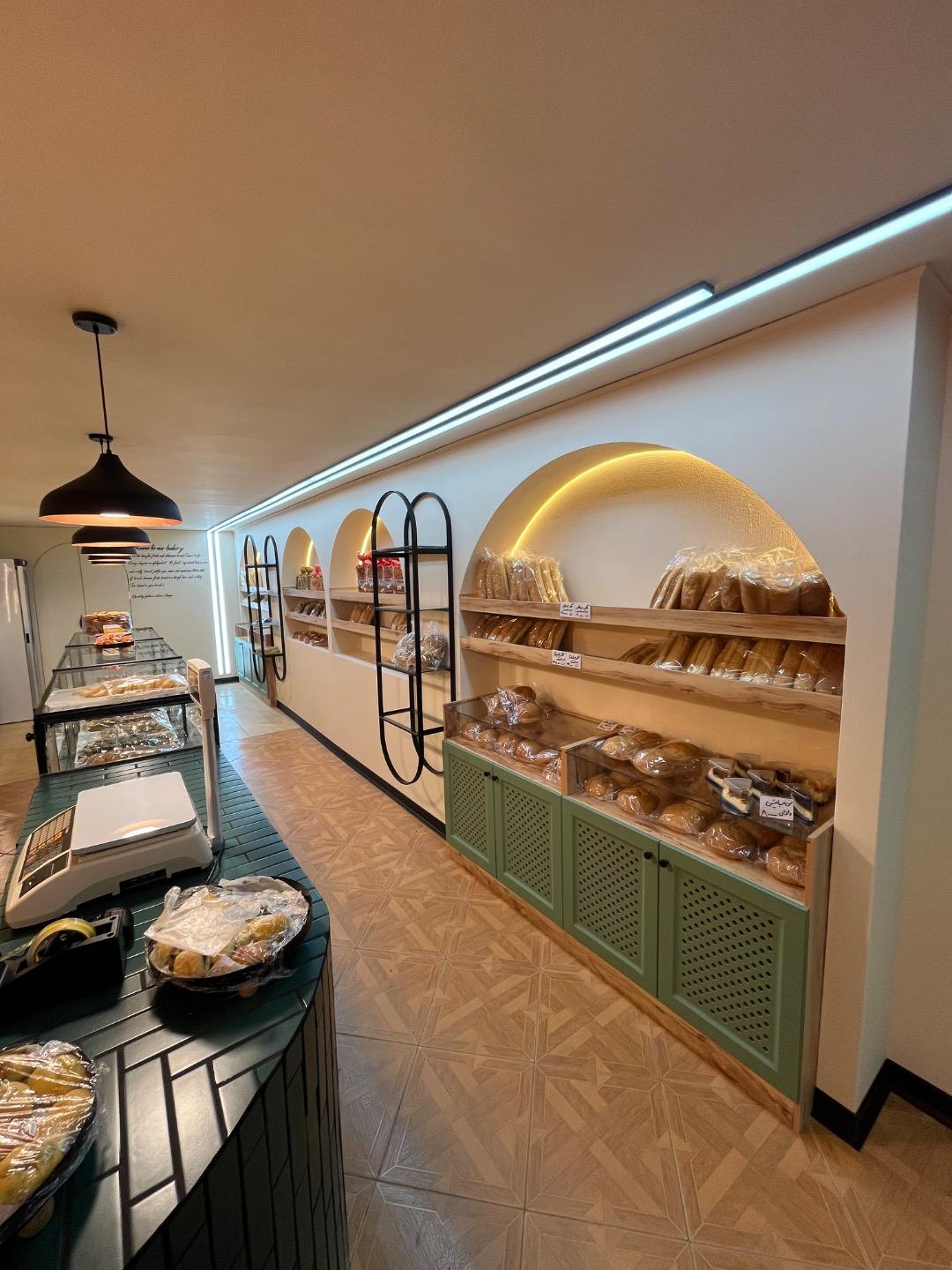 عکس نان شیرینی آتین