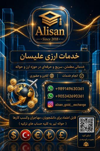 عکس خدمات ارزی علیسان