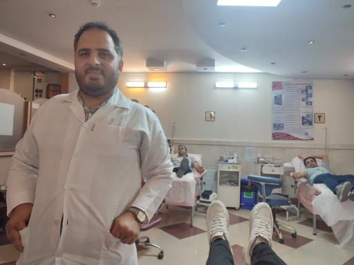 عکس پایگاه انتقال خون مهر