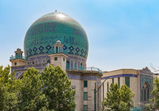 عکس کتابخانه حسینیه ارشاد