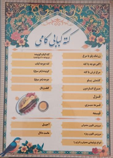 عکس کته کبابی کامی