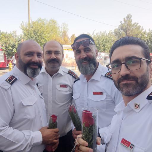 عکس آتش نشانی شماره سه فردیس