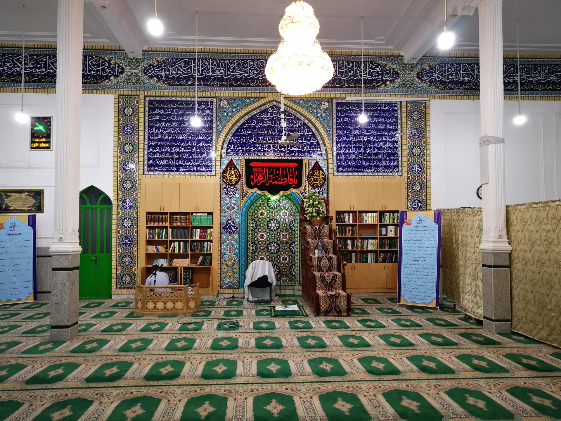 عکس مسجد حضرت فاطمه الزهرا