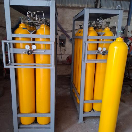 مرکز تست و شارژ کپسولهای آتش نشانی و صنعتی